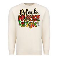 Sandshell black nurse magic Premium Sweatshirt - LillyAllenDesigns