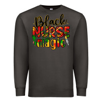 Smoke black nurse magic Premium Sweatshirt - LillyAllenDesigns
