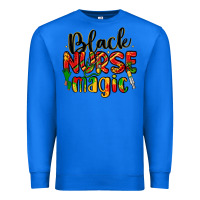 True Royal black nurse magic Premium Sweatshirt - LillyAllenDesigns
