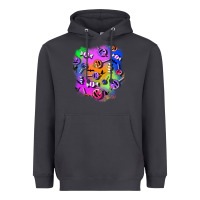 Smoke halloween candy patches 1 Heavyweight Hoodie - BundleAndBundleShop