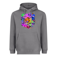 Storm halloween candy patches 1 Heavyweight Hoodie - BundleAndBundleShop