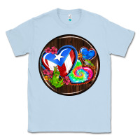 Dusty Blue puerto rico coasters Classic Tee - AdoDesignShop