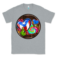 Heather Grey puerto rico coasters Classic Tee - AdoDesignShop