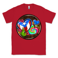 Red puerto rico coasters Classic Tee - AdoDesignShop
