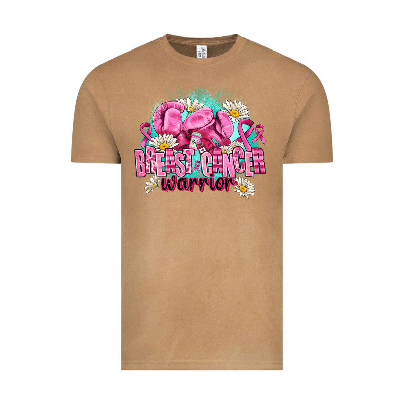 Breast Cancer Warrior Vintage Tee by AdoDesignShop | Teevron