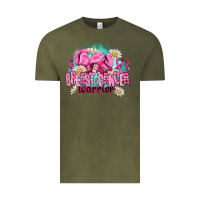 Vintage Olive breast cancer warrior Vintage Tee - AdoDesignShop