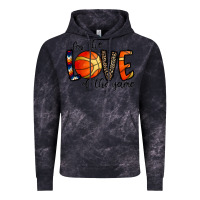 Cloud Black for the love of the game basketball Vintage Hoodie - CowhideDigitalArt