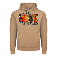 Vintage Coffee for the love of the game basketball Vintage Hoodie - CowhideDigitalArt