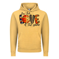 Vintage Mustard for the love of the game basketball Vintage Hoodie - CowhideDigitalArt