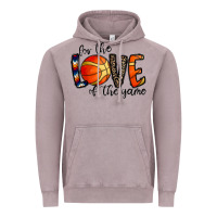 Vintage Zinc for the love of the game basketball Vintage Hoodie - CowhideDigitalArt