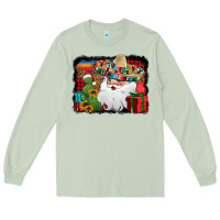 Matcha Santa Claus Spanish Christmas Long Sleeve Tee - Jasminsmagicworld