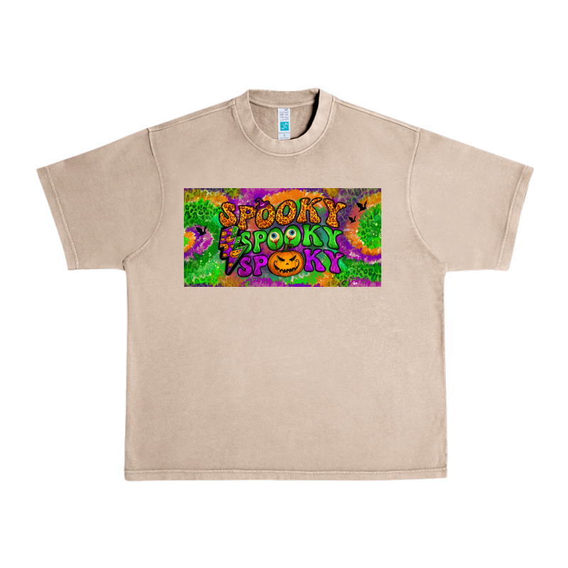 Spooky License Plate Urban Heavy Tee by BundleAndBundleShop | Teevron