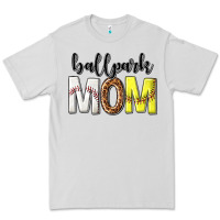 Dove Grey ballpark mom Premium Tee - texasbilliewilder