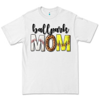 White ballpark mom Premium Tee - texasbilliewilder