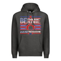 Charcoal Heather Bernie Against The Machine Premium Hoodie - Bettercallsaul