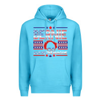 Ocean Blue Bernie Against The Machine Premium Hoodie - Bettercallsaul