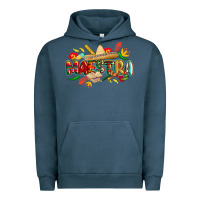 Pigment Midnight Navy cinco de mayo maestra Urban Hoodie - CowGirlArtShop