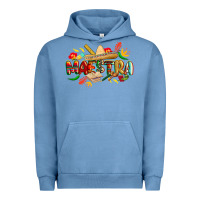 Pigment Pebble Blue cinco de mayo maestra Urban Hoodie - CowGirlArtShop