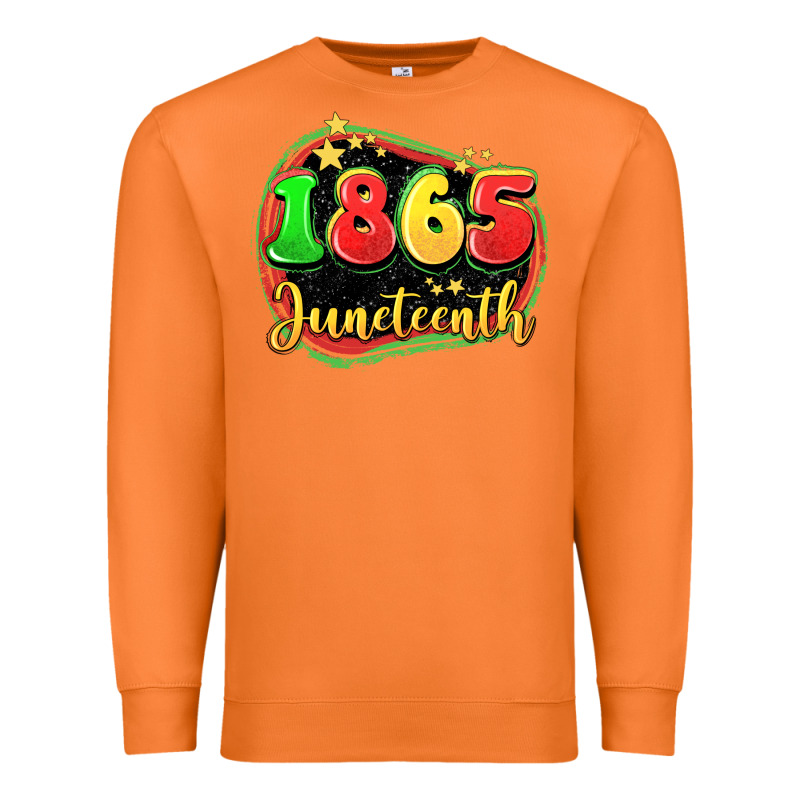 1865 Juneteenth Premium Sweatshirt by LillyAllenDesigns | Teevron