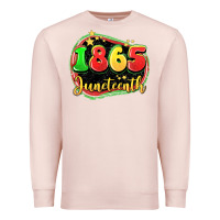 Pale Pink 1865 juneteenth Premium Sweatshirt - LillyAllenDesigns