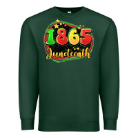 Sports Green 1865 juneteenth Premium Sweatshirt - LillyAllenDesigns