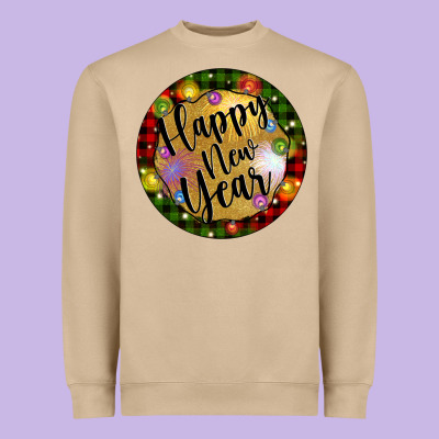 Christmas Happy New Year Heavyweight Sweatshirt Designed By Artiststas