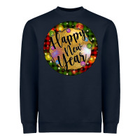Navy christmas happy new year Heavyweight Sweatshirt - Artiststas