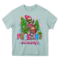 Arona freezing season skeleton Heavy Core Tee - Zillion Design Studio