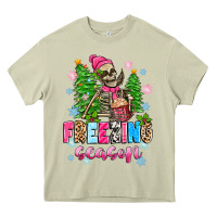 Mossy freezing season skeleton Heavy Core Tee - Zillion Design Studio