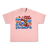 Salmon little miss firecracker Urban Heavy Tee - AdoDesignShop