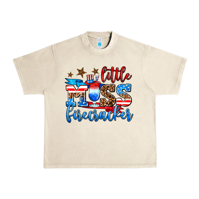 Little Miss Firecracker Urban Heavy Tee by AdoDesignShop | Teevron