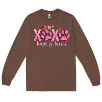 Chestnut xoxo hugs and kisses paws Long Sleeve Tee - NancyCooperArtShop
