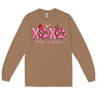 Toasted Coconut xoxo hugs and kisses paws Long Sleeve Tee - NancyCooperArtShop
