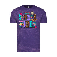 Cloud Purple summer vibes Vintage Tee - AdoDesignShop