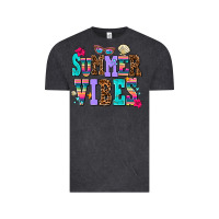 Vintage Black summer vibes Vintage Tee - AdoDesignShop