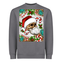 Storm Christmas hippie skeleton santa Heavyweight Sweatshirt - Artiststas