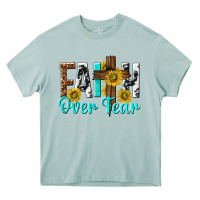 Arona faith over fear Heavy Core Tee - texasbilliewilder