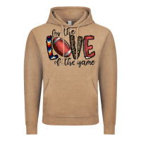 Vintage Coffee for the love of the game football Vintage Hoodie - CowhideDigitalArt