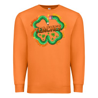 Carrot teacher st patricks day Premium Sweatshirt - LillyAllenDesigns
