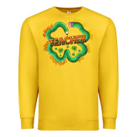 Lemon teacher st patricks day Premium Sweatshirt - LillyAllenDesigns