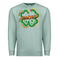 Seafoam teacher st patricks day Premium Sweatshirt - LillyAllenDesigns
