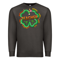 Smoke teacher st patricks day Premium Sweatshirt - LillyAllenDesigns
