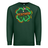 Sports Green teacher st patricks day Premium Sweatshirt - LillyAllenDesigns