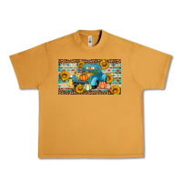 Peanut Butter Fall truck sunflowers Urban Heavy Tee - Artiststas
