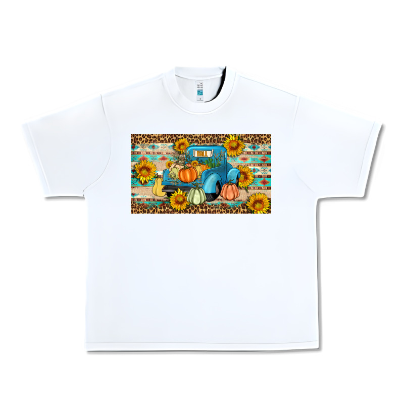Fall Truck Sunflowers Urban Heavy Tee by Artiststas | Teevron