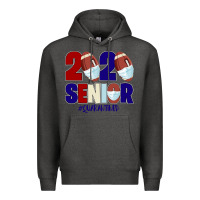 Charcoal Heather Quarantined Senior 2020 American Football Premium Hoodie - Bettercallsaul