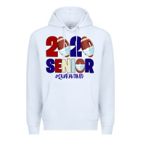 White Quarantined Senior 2020 American Football Premium Hoodie - Bettercallsaul