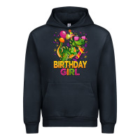 Navy 1st birthday girl t rex pink Urban Hoodie - CowGirlArtShop