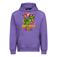 Tulip 1st birthday girl t rex pink Urban Hoodie - CowGirlArtShop
