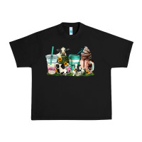 Black cow coffee cups Urban Heavy Tee - AdoDesignShop